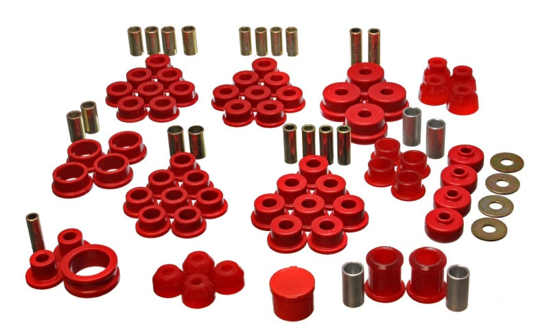 Energy Suspension 84-95 Chevrolet Corvette Red Hyper-flex Master Bushing Set 3.18122R