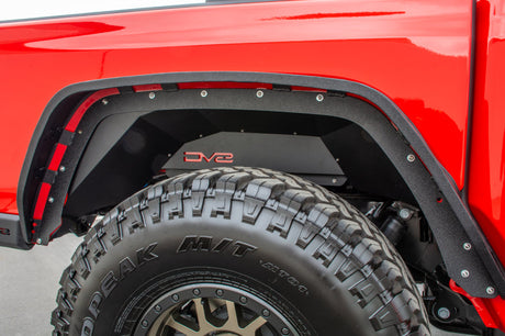 DV8 Offroad 201+ Jeep Gladiator Rear Inner Fenders - Black INFEND-04RB