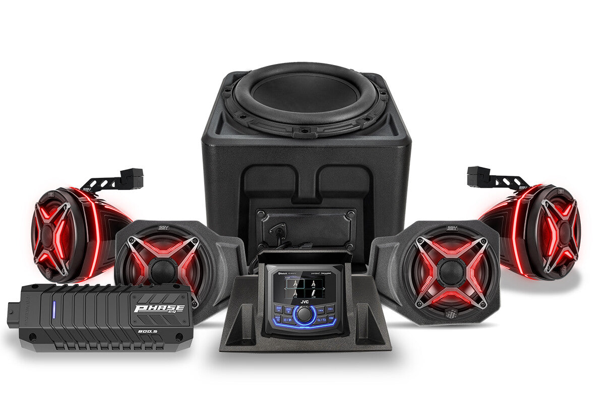 SSV WORKS 5 Speaker Kit Phase Eq W/ Jvc Controller RG4-Q5V1