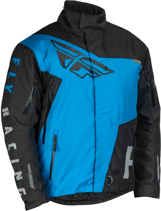 FLY RACING Snx Pro Jacket Black/Blue Md 470-5401M