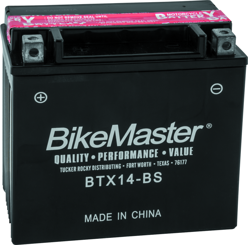 BikeMaster BTX14-BS Battery 781325