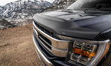 AVS 2021 Ford F-150 (Excl. Tremor/Raptor) Aeroskin II Textured Low Profile Hood Shield - Black 436196