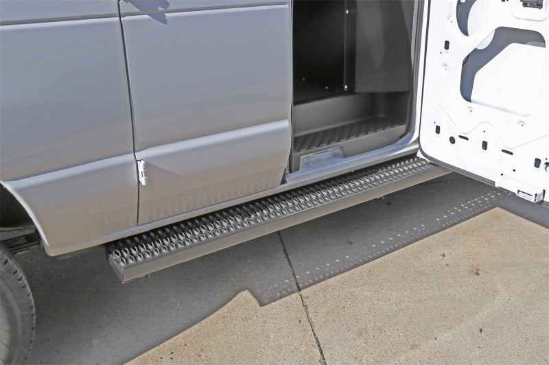 Deezee Universal Running Board Rough Step (55In Steel) DZ 15301S