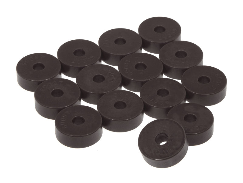 Prothane 55-73 Jeep CJ5 Body Mount 14 Bushing Kit - Black 1-101-BL