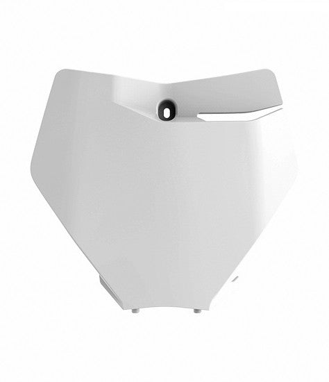 POLISPORT Front Number Plate White 8666400002