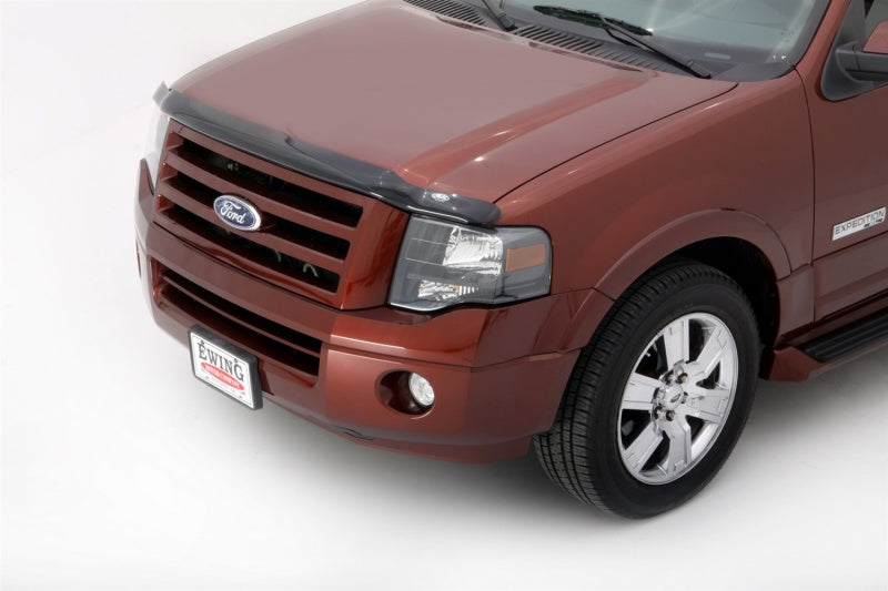 AVS 07-17 Ford Expedition Hoodflector Low Profile Hood Shield - Smoke 21321
