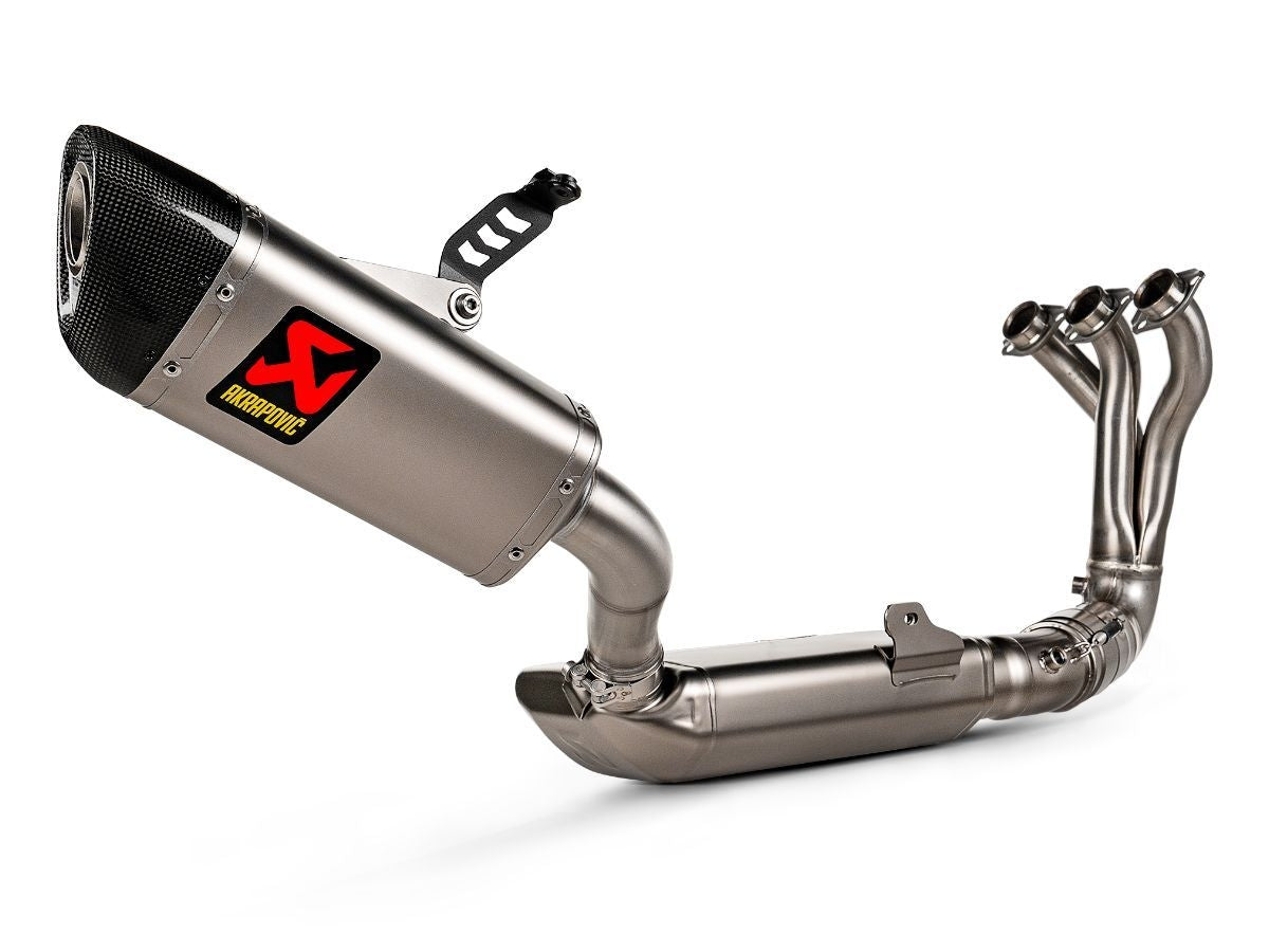 AKRAPOVIC 2024  APPROVED RACING STEEL TITANIUM COMPLETE EXHAUST YAMAHA MT-09 / FZ-09 2024 S-Y9R15-HAPT/2