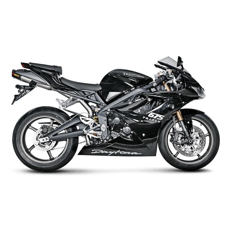AKRAPOVIC Muffler - Titanium Daytona 675 R 2006-2012 S-T675SO3-HACT 1811-2251