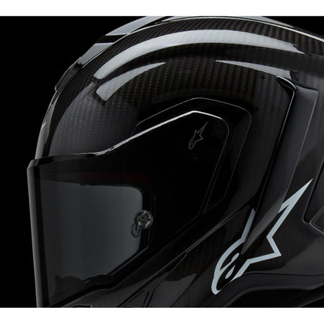 IN STOCK ALPINESTARS Supertech R10 Helmet - Solid - Carbon Black - Large 8200124-1902-L
