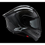 IN STOCK ALPINESTARS Supertech R10 Helmet - Solid - Carbon Black - Medium 8200124-1902-M