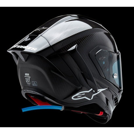 IN STOCK ALPINESTARS Supertech R10 Helmet - Solid - Carbon Black - Medium 8200124-1902-M
