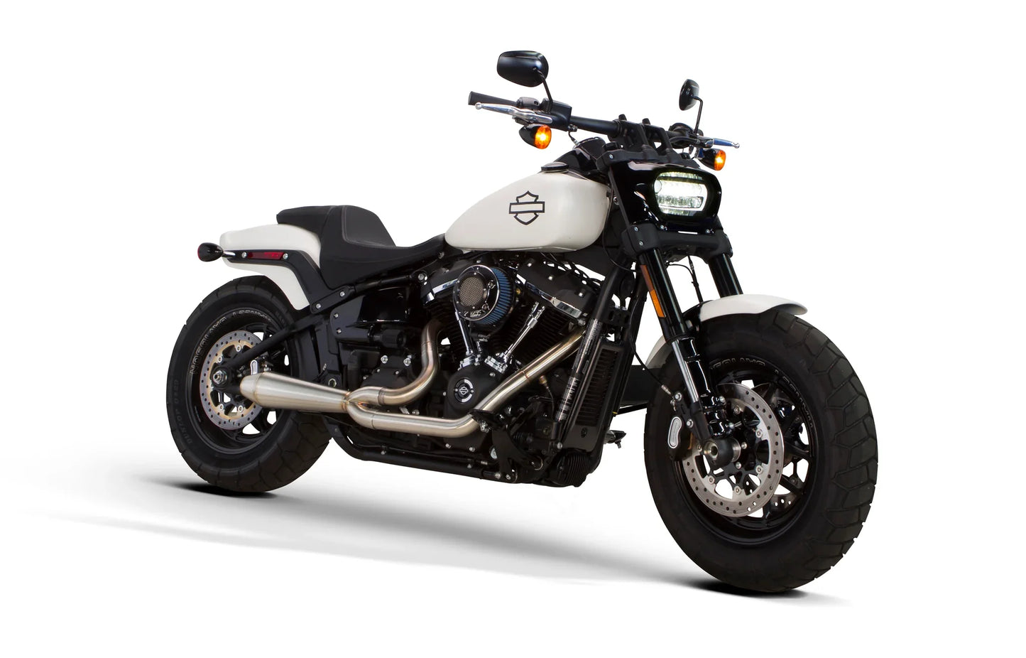 Two Brothers Harley Davidson Softail (2018-2021) Megaphone Gen II 2-1 Acero inoxidable - Número de pieza 005-4970199