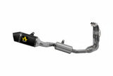 Arrow Exhaust  Veloce Full Exhaust, Aluminum Dark for Triumph Tiger 660 22-24 71504VAN