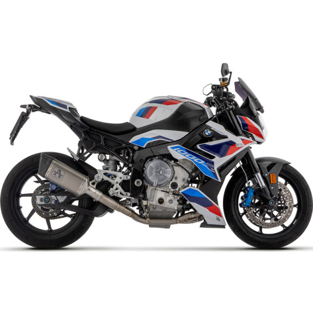 71006PT  Arrow Pista Slip-on Racing Exhaust, Titanium for BMW M1000R/RR 20-26