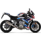 71006PT  Arrow Pista Slip-on Racing Exhaust, Titanium for BMW M1000R/RR 20-26