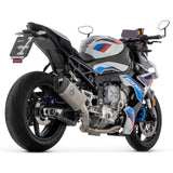 71006PT  Arrow Pista Slip-on Racing Exhaust, Titanium for BMW M1000R/RR 20-26