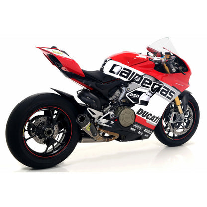 Arrow Ducati Panigale/Streetfighter V4 '20/22 Racing Double Titanium Works Silencers + 1:1 St.Steel Link Pipe 71161pk