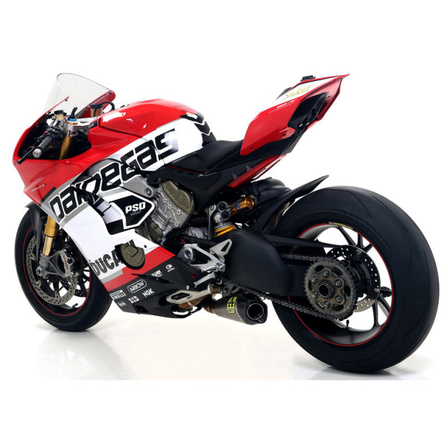 Arrow Ducati Panigale/Streetfighter V4 '20/22 Racing Double Titanium Works Silencers + 1:1 St.Steel Link Pipe 71161pk