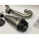 Arrow Ducati Panigale /Streetfighter V4S V4R Speciale V4 18-24 Racing Double Titanium Works Silencers + 1:1 St.Steel Link Pipe 71161pk