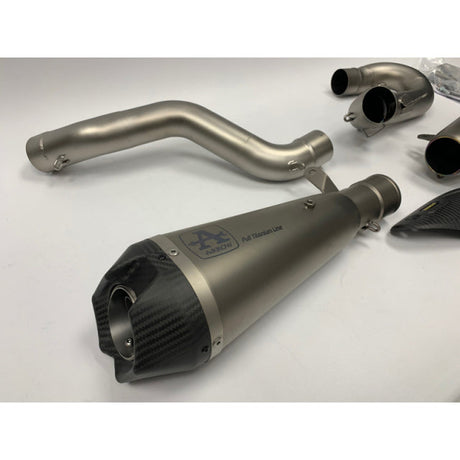 Arrow Ducati Panigale /Streetfighter V4S V4R Speciale V4 18-24 Racing Double Titanium Works Silencers + 1:1 St.Steel Link Pipe 71161pk