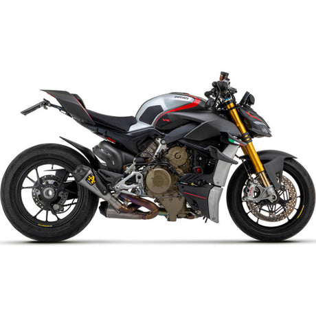 Arrow Ducati Panigale /Streetfighter V4S V4R Speciale V4 18-24 Racing Double Titanium Works Silencers + 1:1 St.Steel Link Pipe 71161pk