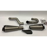 Arrow Ducati Panigale /Streetfighter V4S V4R Speciale V4 18-24 Racing Double Titanium Works Silencers + 1:1 St.Steel Link Pipe 71161pk