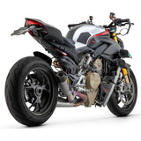 Arrow Ducati Panigale /Streetfighter V4S V4R Speciale V4 18-24 Racing Double Titanium Works Silencers + 1:1 St.Steel Link Pipe 71161pk
