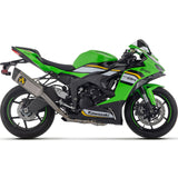 71208PTZ Arrow full Exhaust COMPETITION PISTA  Titanium  STEEL COLLECTORS for ZX-6R 636 2024-25