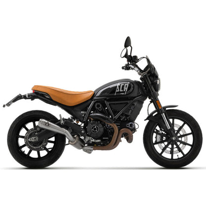 Arrow Ducati Scrambler 800 Icon '21 Silenciador Pro-Race de titanio con tubo de conexión 71224pr