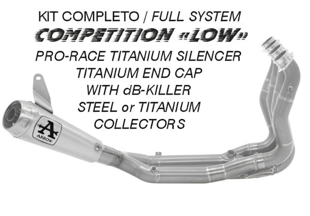 Arrow  Bmw M1000rr E5+ 2025/2026 Full System With Pro Race Exhaust 71258cp