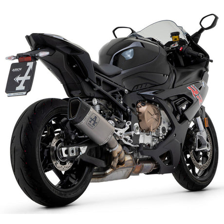 71006PTN Arrow RACING  Pista Slip-on Exhaust, Titanium Dark for BMW M/S1000RR 20-25