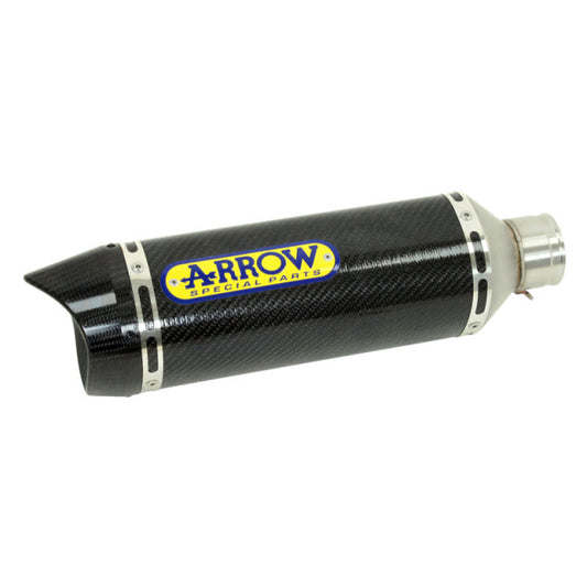 Arrow Homologated Carbon Thunder Silencer With Carbon End Cap For Arrow Collectors  Yamaha Mt 09 2013+  71812MK