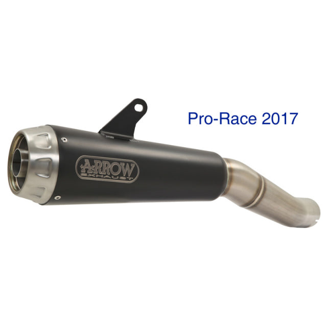 Silencioso Arrow Kawasaki Z900 '17 Homologado Nichrom Dark Pro-Racing Para Colectores Originales y Arrow 71856prn