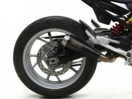 71915prn Arrow  Pro-Race Black Stainless Steel Exhaust BMW F900XR 2020-2025