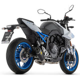 71979PKN Arrow Works HOMOLOGATED NICHROM "DARK" full system with Catalytic converter  SUZUKI GSX-8S /R 2022-2025