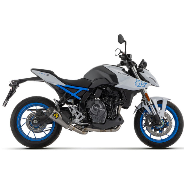 IN STOCK 71956PKW  Arrow Suzuki GSX-8S 2023 - 2024 - 2025 Works Titanium Full System Exhaust, Titanium
