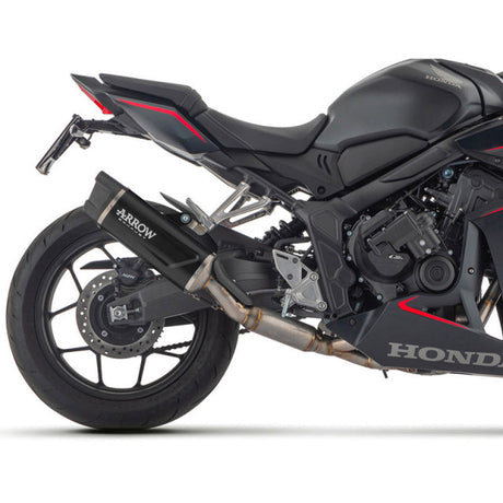 71069AKN Arrow Indy-Race Evo Racing Full Exhaust Titanium Dark Stainless Steel Collectors CBR650R 2024 - 2025 2026