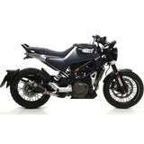 IN STOCK 72631gpi  Arrow Husqvarna Svartpilen 401 '20 Homologated Nichrom Dark Gp2 Exhaust With Welded Link Pipe