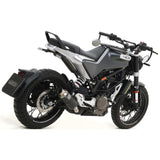 IN STOCK 72631gpi  Arrow Husqvarna Svartpilen 401 '20 Homologated Nichrom Dark Gp2 Exhaust With Welded Link Pipe