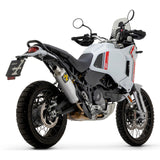 IN STOCK Arrow Indy Race Slip-on Exhaust, Aluminum for Ducati DesertX 950 2022-2024 72638AO