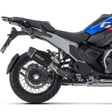 IN STOCK 72658AKN Arrow Indy Race Evo for BMW R1300GS 2024 ALUMINIUM "DARK" Slip-on Exhaust with carbon end cap