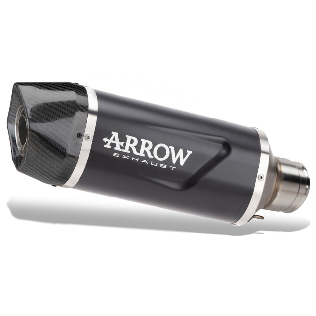 Arrow  Indy-Race Evo Slip-on Exhaust, Aluminum Dark for Kawasaki KLE500 2026 72079AKN