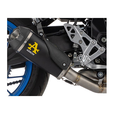 71979PKN Arrow Works HOMOLOGATED NICHROM "DARK" full system with Catalytic converter  SUZUKI GSX-8S /R 2022-2025