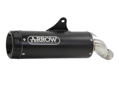 Arrow Kawasaki Z900RS 22-24 Nichrom Dark Homologated Rebel Silencer With Aluminium Black End Cap For Original Or Arrow Collectors 74506rbn