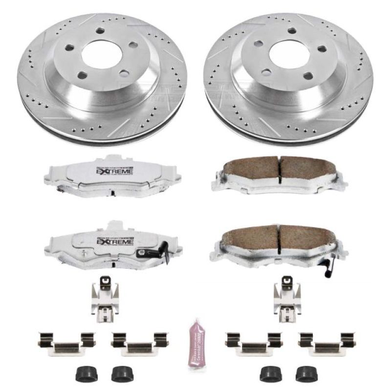 Power Stop 98-02 Chevrolet Camaro Rear Z26 Street Warrior Brake Kit K1568-26
