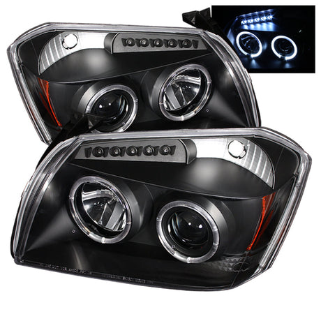 Spyder Dodge Magnum 05-07 Projector Headlights LED Halo LED Blk (Not Included) PRO-YD-DMAG05-LED-BK 5009876
