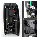 Spyder Chevy Silverado 1500 03-06 (Not Fit Stepside)LED Tail Lights Blk Smke ALT-YD-CS03-LED-BSM 5078025