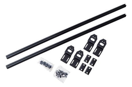 Deezee Universal Cargo Management Universal Hex Series Cross Rails - Txt Blk (Full Size) DZ 99781TB
