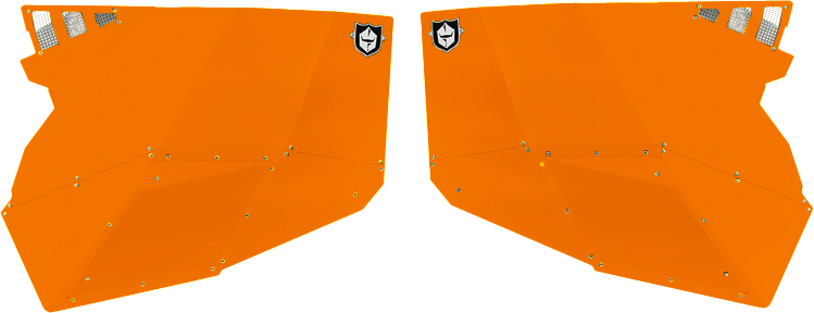 PRO ARMOR Stealth Door Skins Orange Pol P141228ROR-446