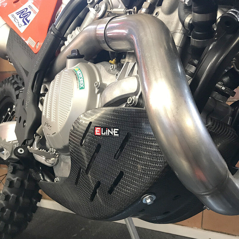 E-LINE ACCESSORIES Carbon Fiber Skid Plates Hus/Ktm MSP50020